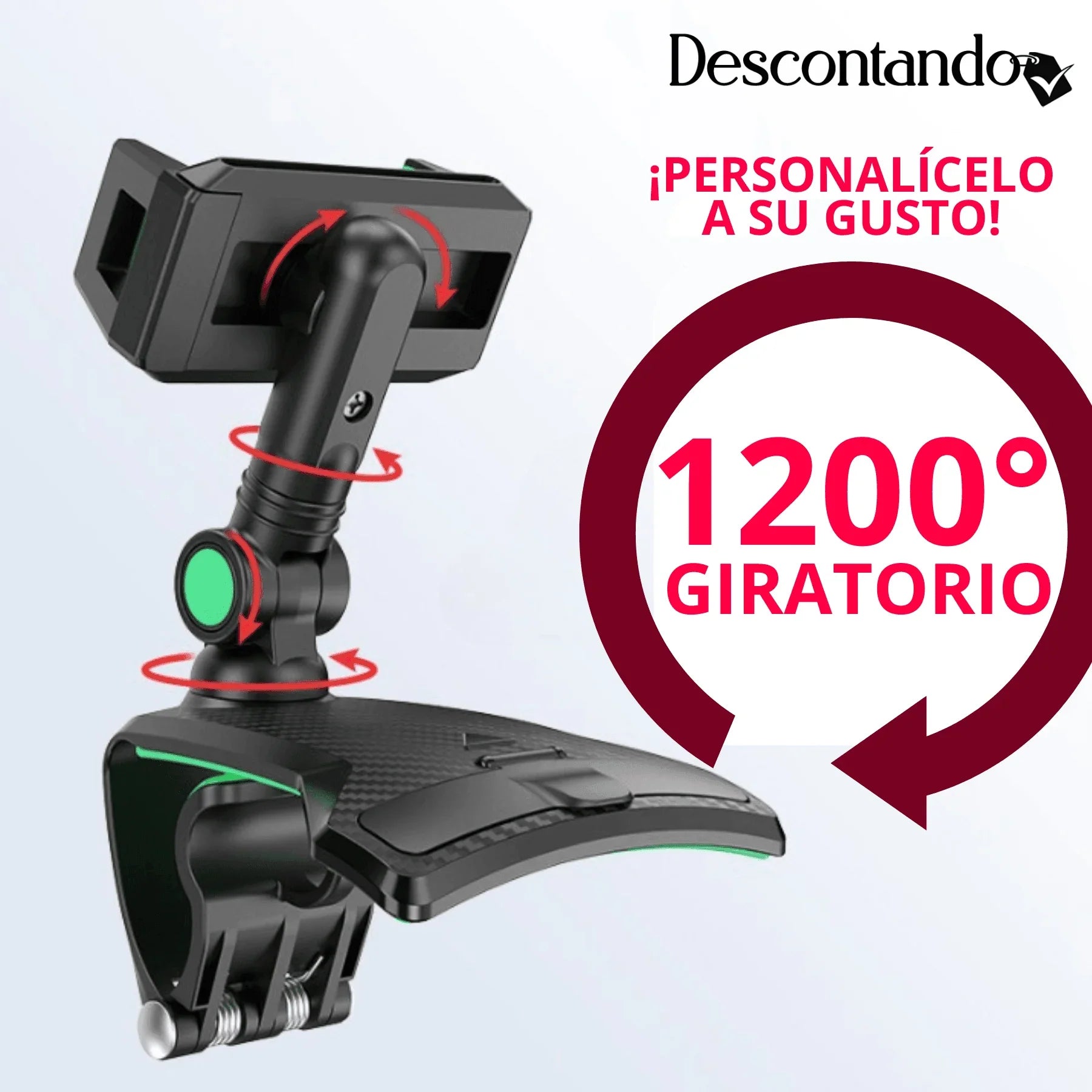 Soporte de Móvil para Coche | (CONDUZCA MÁS SEGURO)