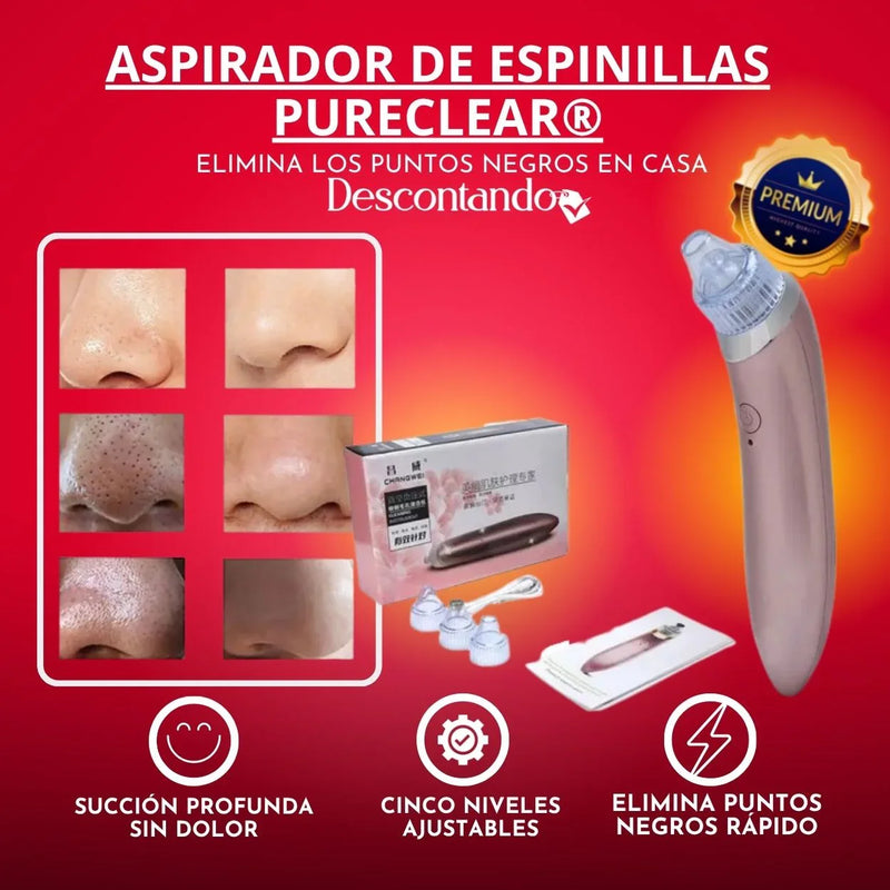 Aspirador de espinillas PureClear®