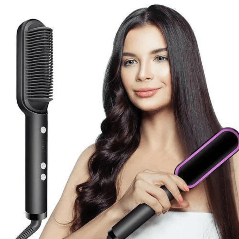 Cepillo alisador PROStyle® – ¡Cabello liso en minutos! (PAGA SÓLO QUANDO RECIBAS)